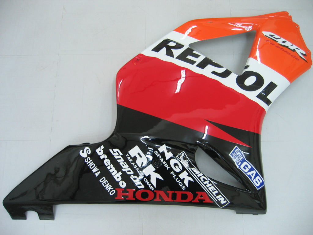 2002-2003 Honda CBR 954 RR Amotopart Fairings Black Repsol Honda Racing Custov Cooling Squining