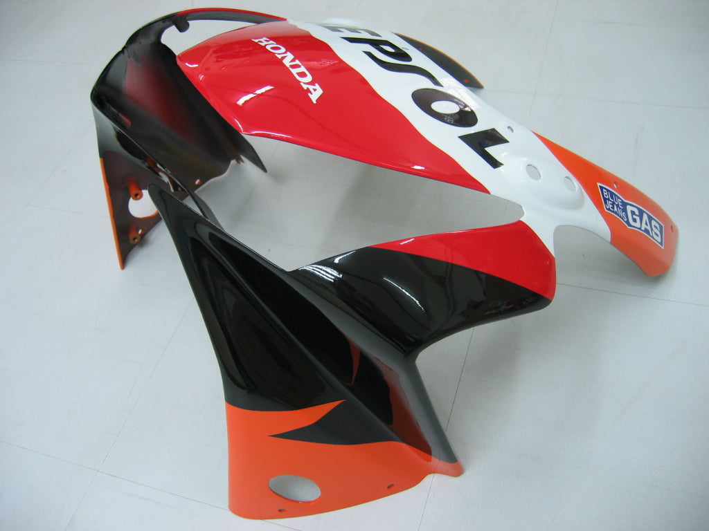 2002-2003 Honda CBR 954 RR Amotopart Fairings Black Repsol Honda Racing Custov Cooling Squining