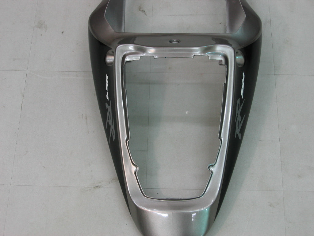 Honda CBR 954 RR Argent 2002-2003 & Carénages RR Racing noirs génériques