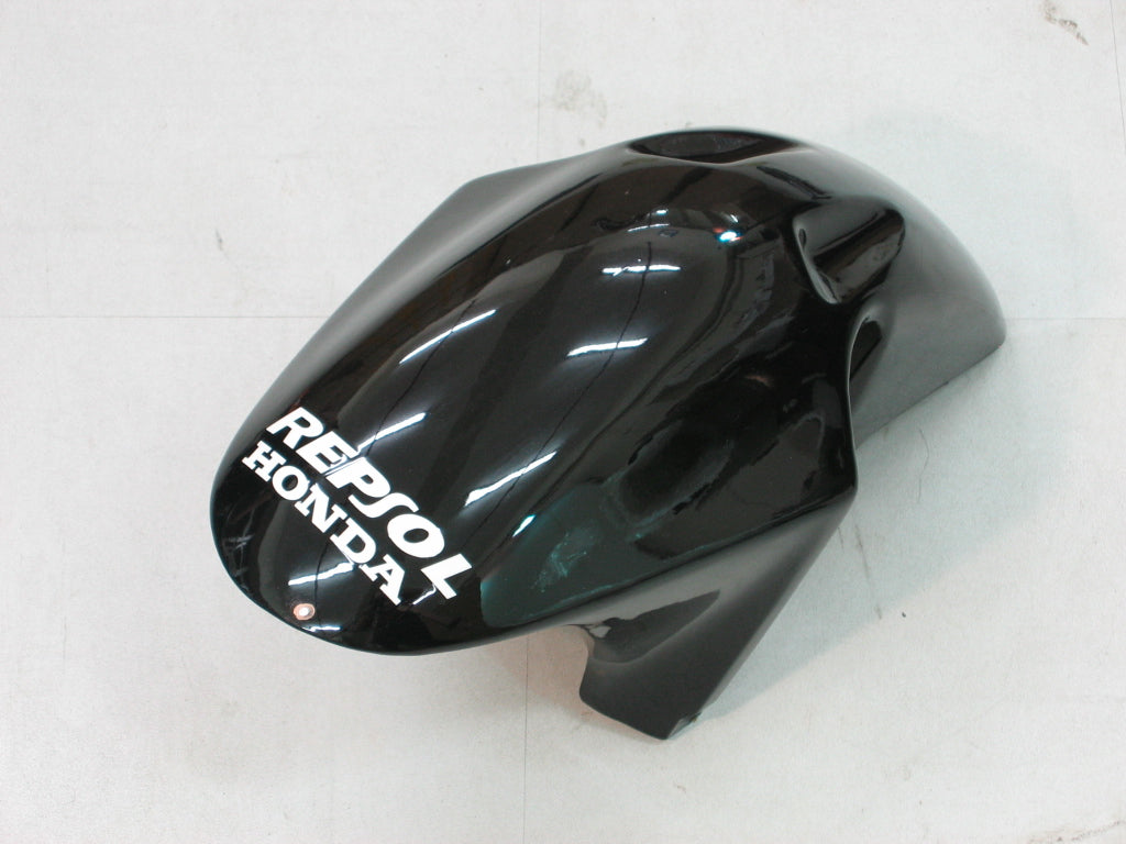Honda CBR 954 RR Argent 2002-2003 & Carénages RR Racing noirs génériques