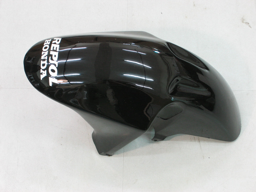 Honda CBR 954 RR Argent 2002-2003 & Carénages RR Racing noirs génériques