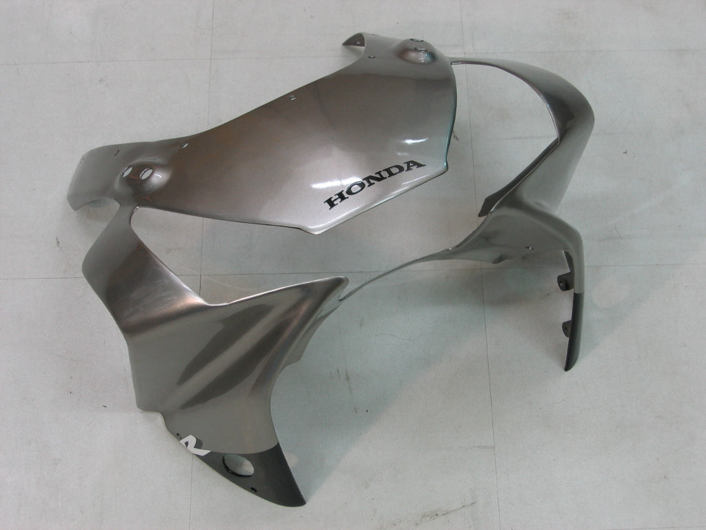 Honda CBR 954 RR Argent 2002-2003 & Carénages RR Racing noirs génériques