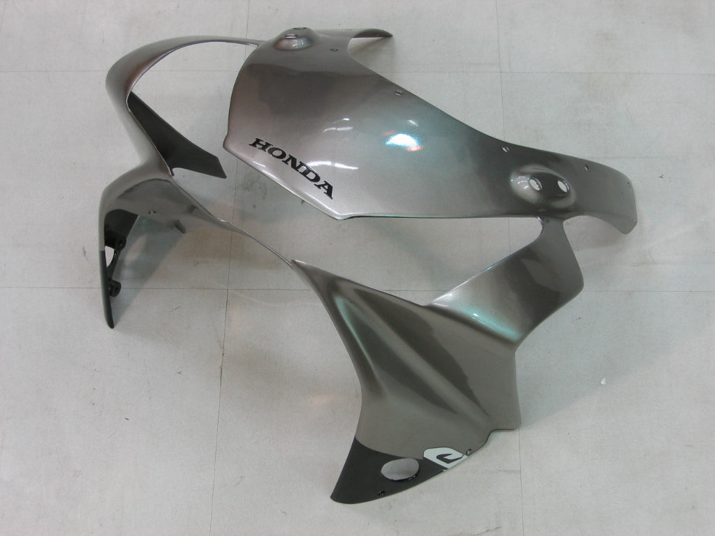 Honda CBR 954 RR Argent 2002-2003 & Carénages RR Racing noirs génériques
