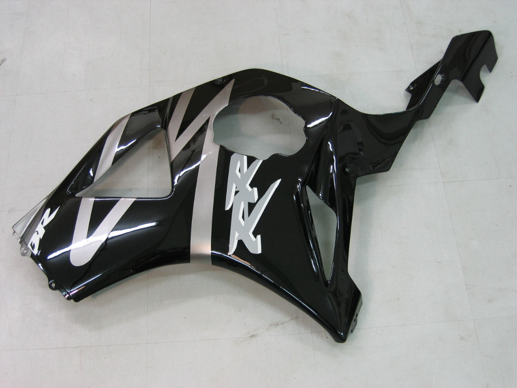 Honda CBR 954 RR Argent 2002-2003 & Carénages RR Racing noirs génériques
