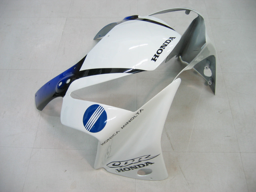 2002-2003 Honda CBR 954 RR White Konica Minolta Racing Fairings générique