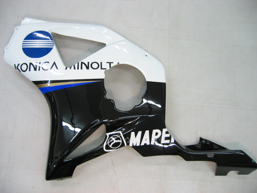 2002-2003 Honda CBR 954 RR White Konica Minolta Racing Fairings générique