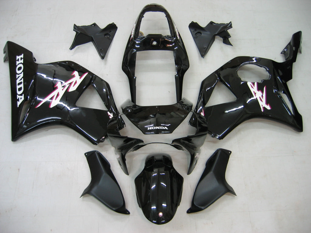 2002-2003 Honda CBr 954 RR Black RR Racing Fairings Generic