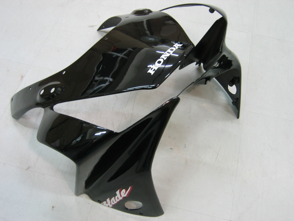 2002-2003 Honda CBr 954 RR Black RR Racing Fairings Generic