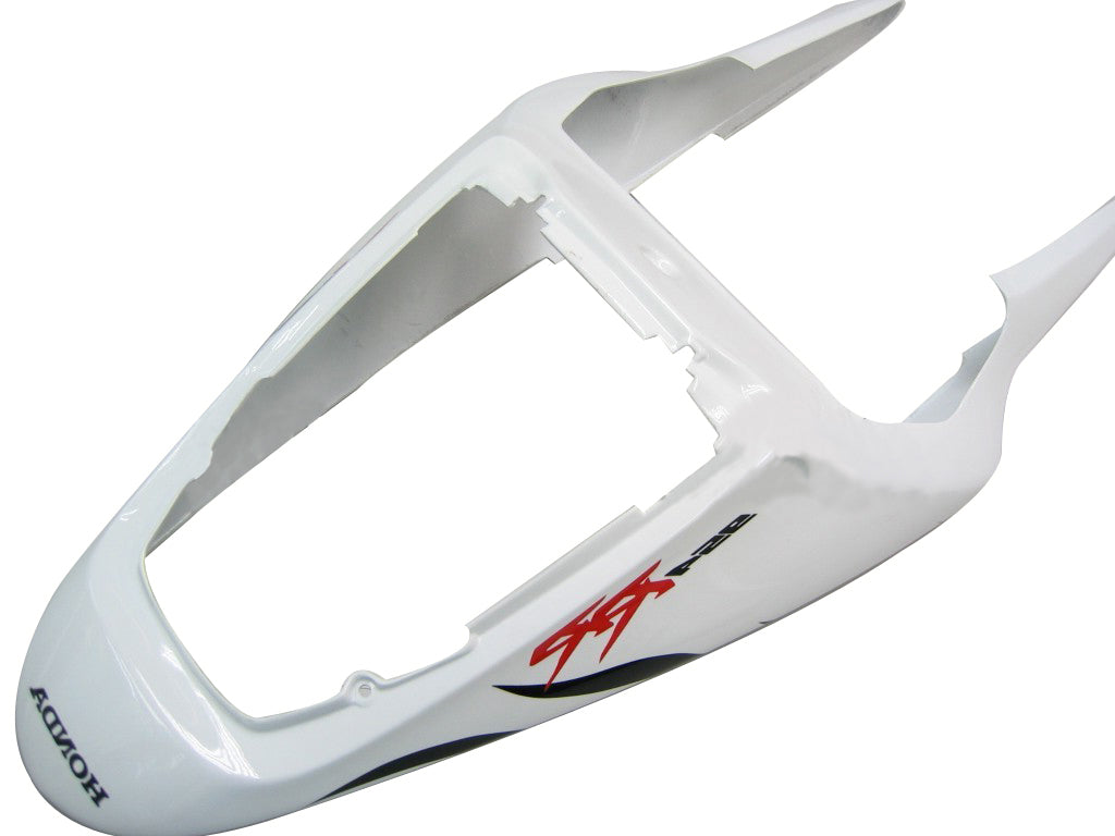Honda CBR 954 RR Blanche 2002-2003 & Carénages de course Black Flame génériques