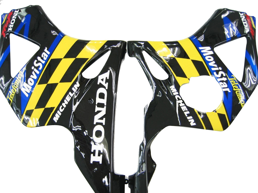 2002-2003 Honda CBR 954 RR Multi-couleur Checker Movistar Racing Fairings générique