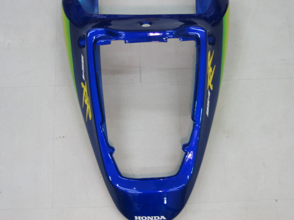 Honda CBR 954 RR Bleu 2002-2003 & Carénages Movistar Racing verts génériques