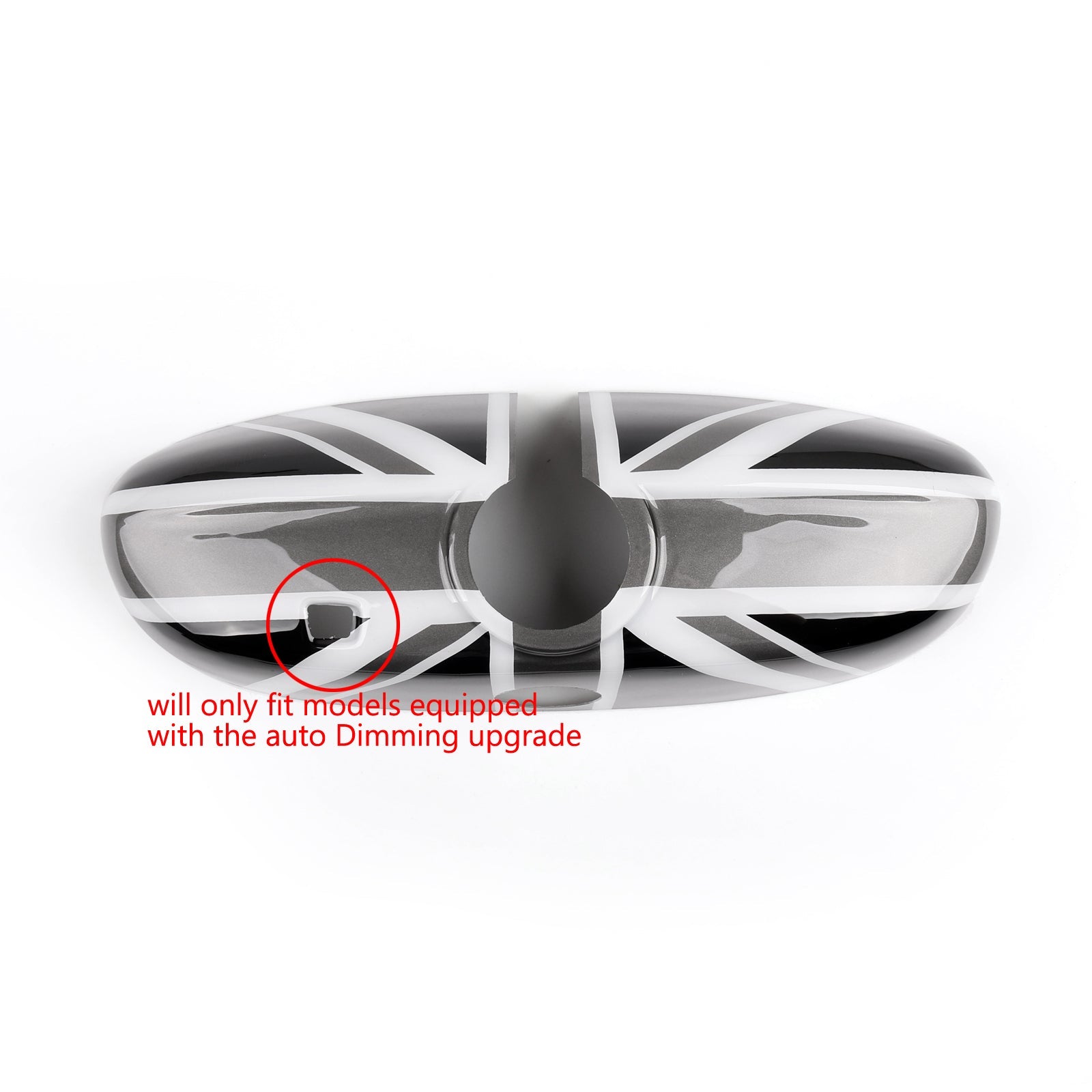 Union Jack – couvercle de rétroviseur intérieur Auto Dim, pour F55 F56 MK3 MINI Cooper générique