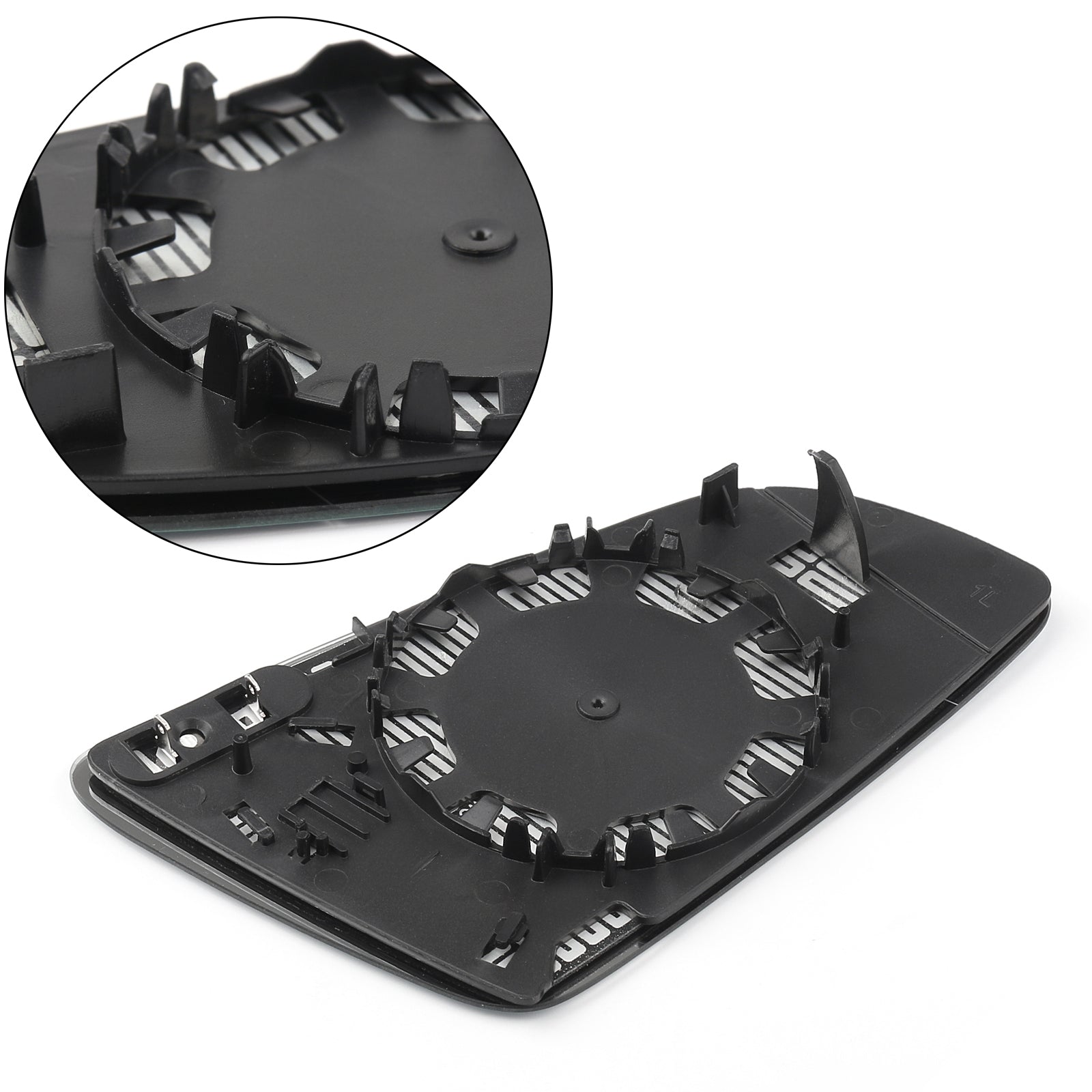 Ny venstre/høyre blå bakre speilglass for Audi A4 B6 B7 A6 C6 2005-2008 Generisk