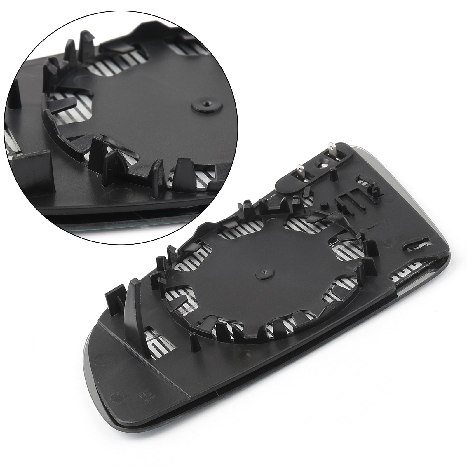 Ny venstre/høyre blå bakre speilglass for Audi A4 B6 B7 A6 C6 2005-2008 Generisk