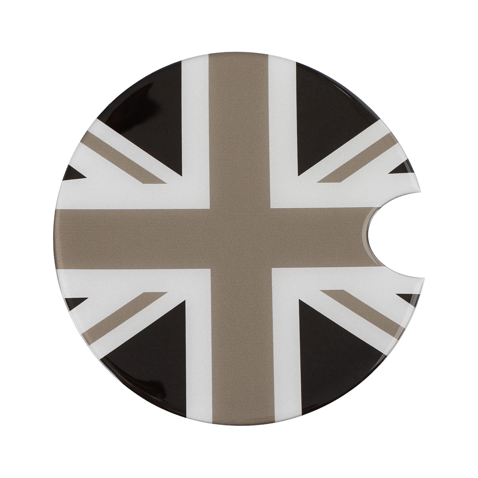 Union Jack UK vlag geruit patroon vinyl sticker voor Mini Cooper gasdop cover generiek