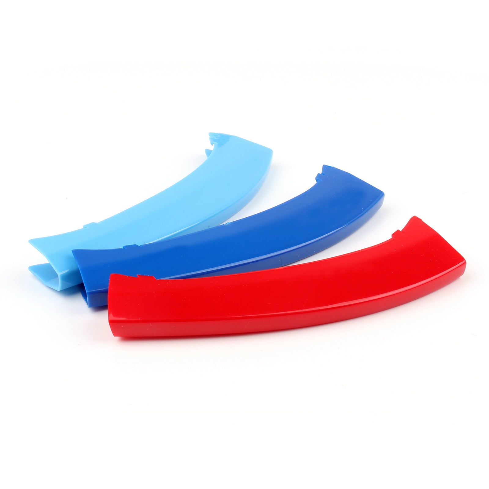 Driekleurige Grille Grill Cover Strips Clip Trim Voor BMW X3 X4 2011-2017 Generiek