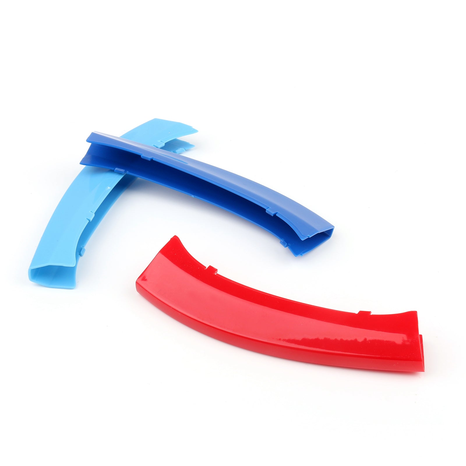 Driekleurige Grille Grill Cover Strips Clip Trim Voor BMW X3 X4 2011-2017 Generiek