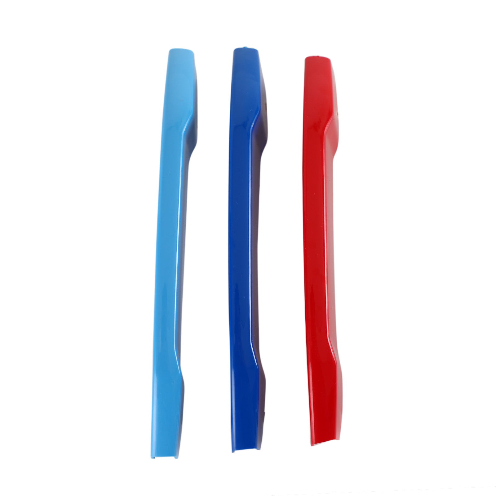 Driekleurige grille grill afdekstrips clip trim voor BMW X3 G01 2018 generiek