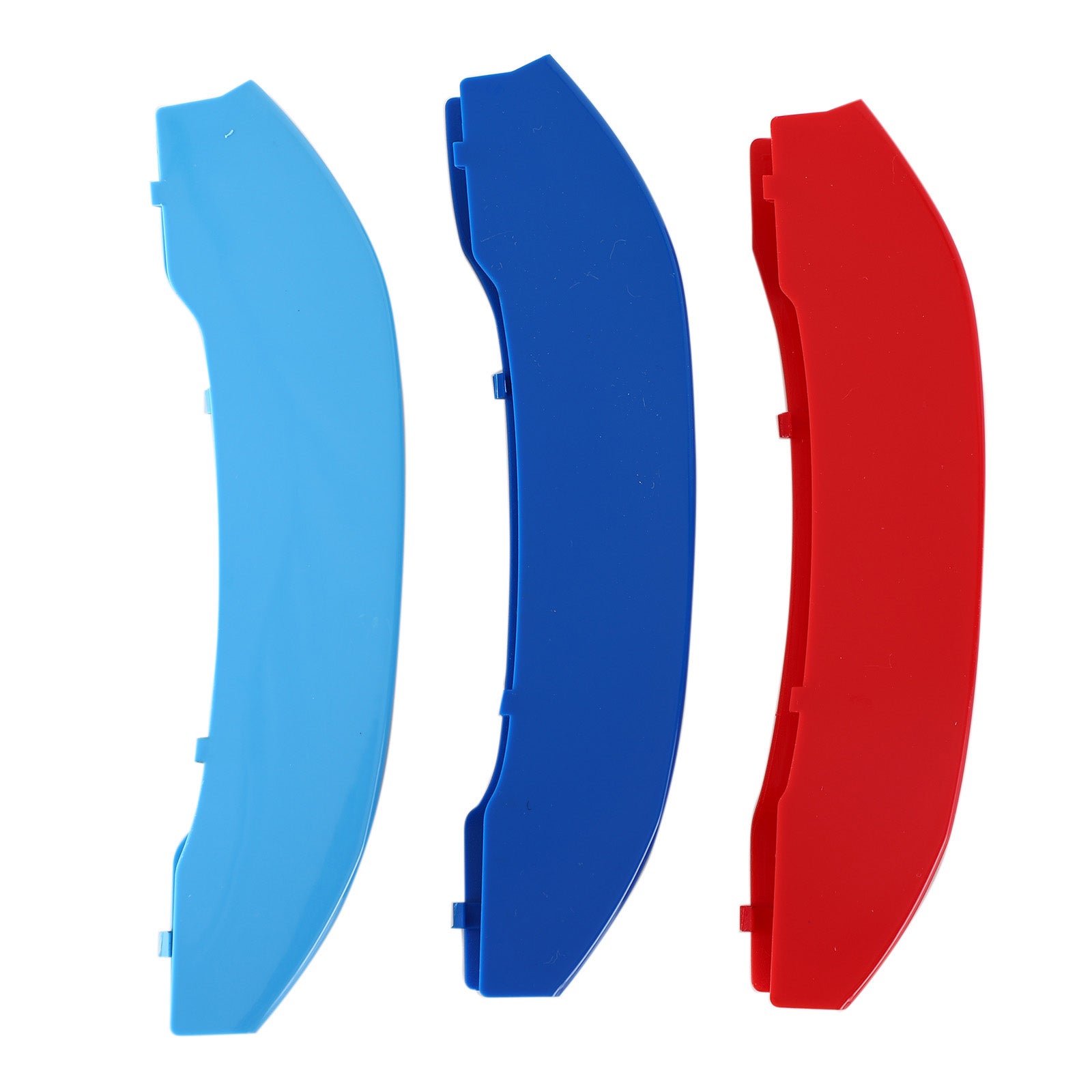 Driekleurige grille grill afdekstrips clip trim voor BMW X3 G01 2018 generiek
