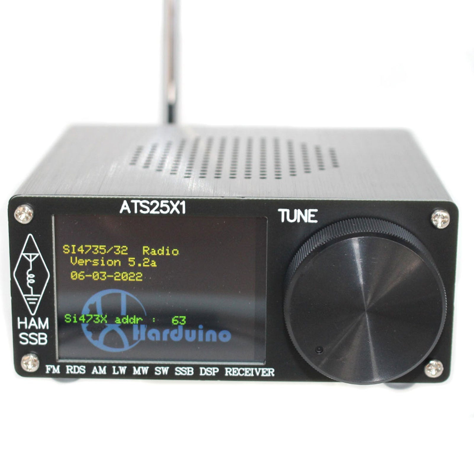Originele ATS-25X1 All Band DSP-radio-ontvanger FM LW MW SW met 2.4" Aanraakscherm