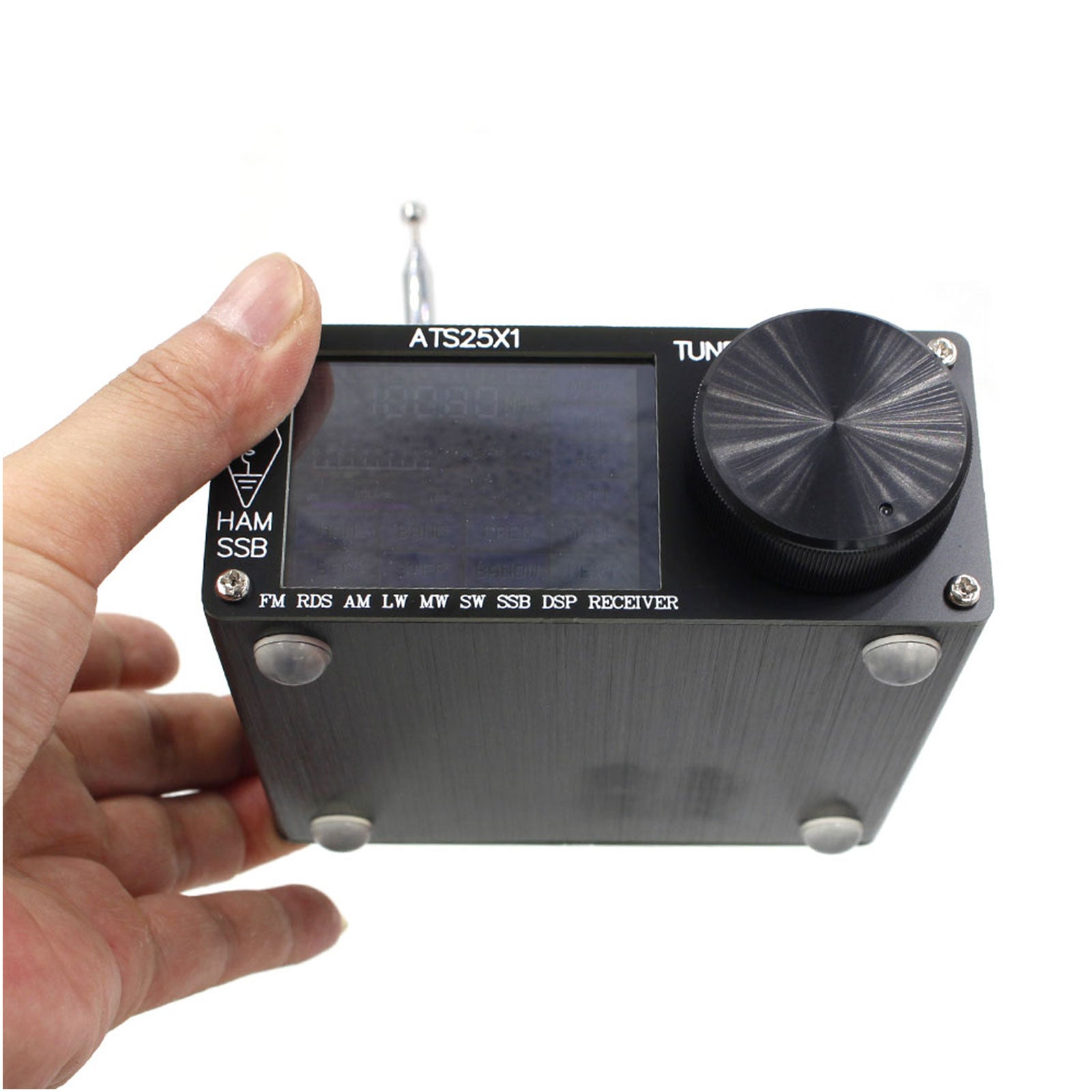 Originele ATS-25X1 All Band DSP-radio-ontvanger FM LW MW SW met 2.4" Aanraakscherm