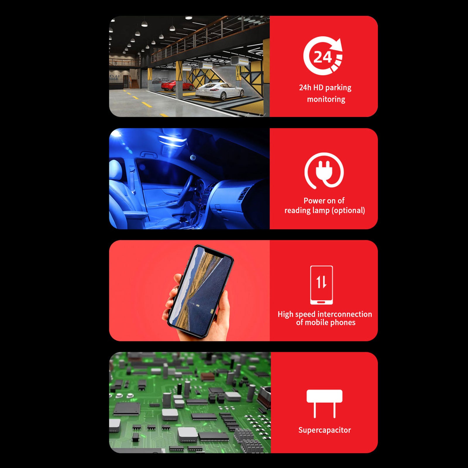 130 ° Groothoek 1080P Wifi Auto DVR Front Dash Camera Videorecorder G-sensor