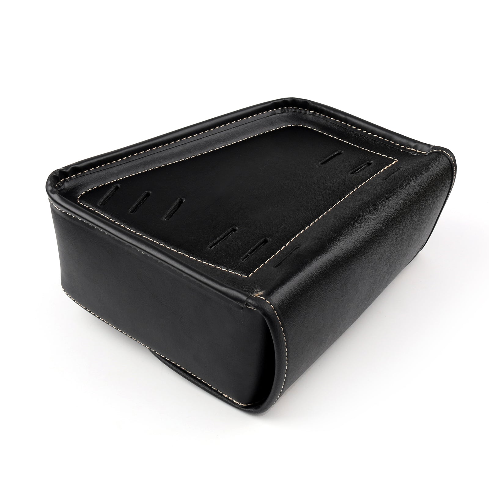 Läder till vänster/höger sida sadelväska sadelväska för Sportster XL 883 XL 1200