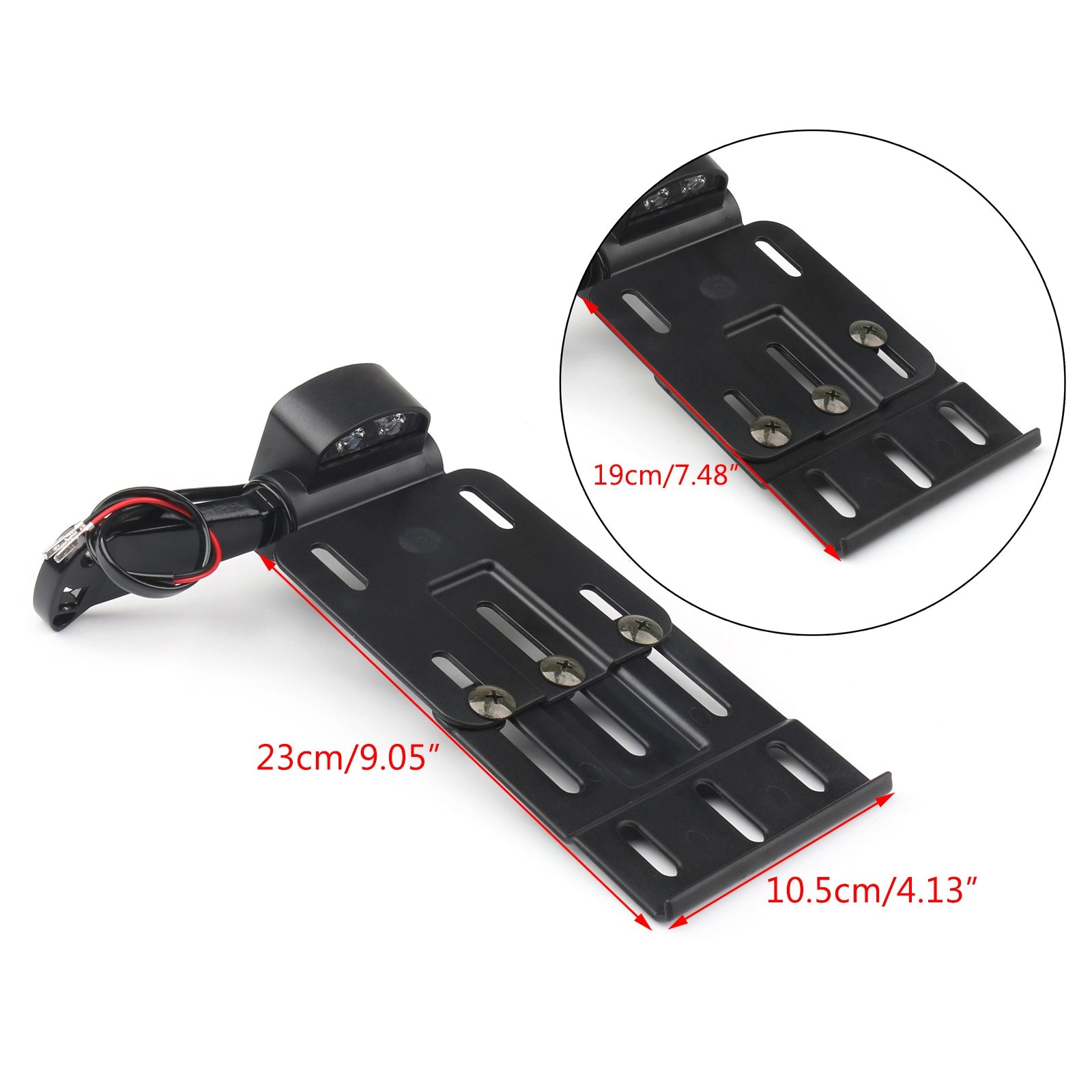 LED svetlo bočná poznávačka pre Harley Sportster 1200 XL1200L 06-11 Generic