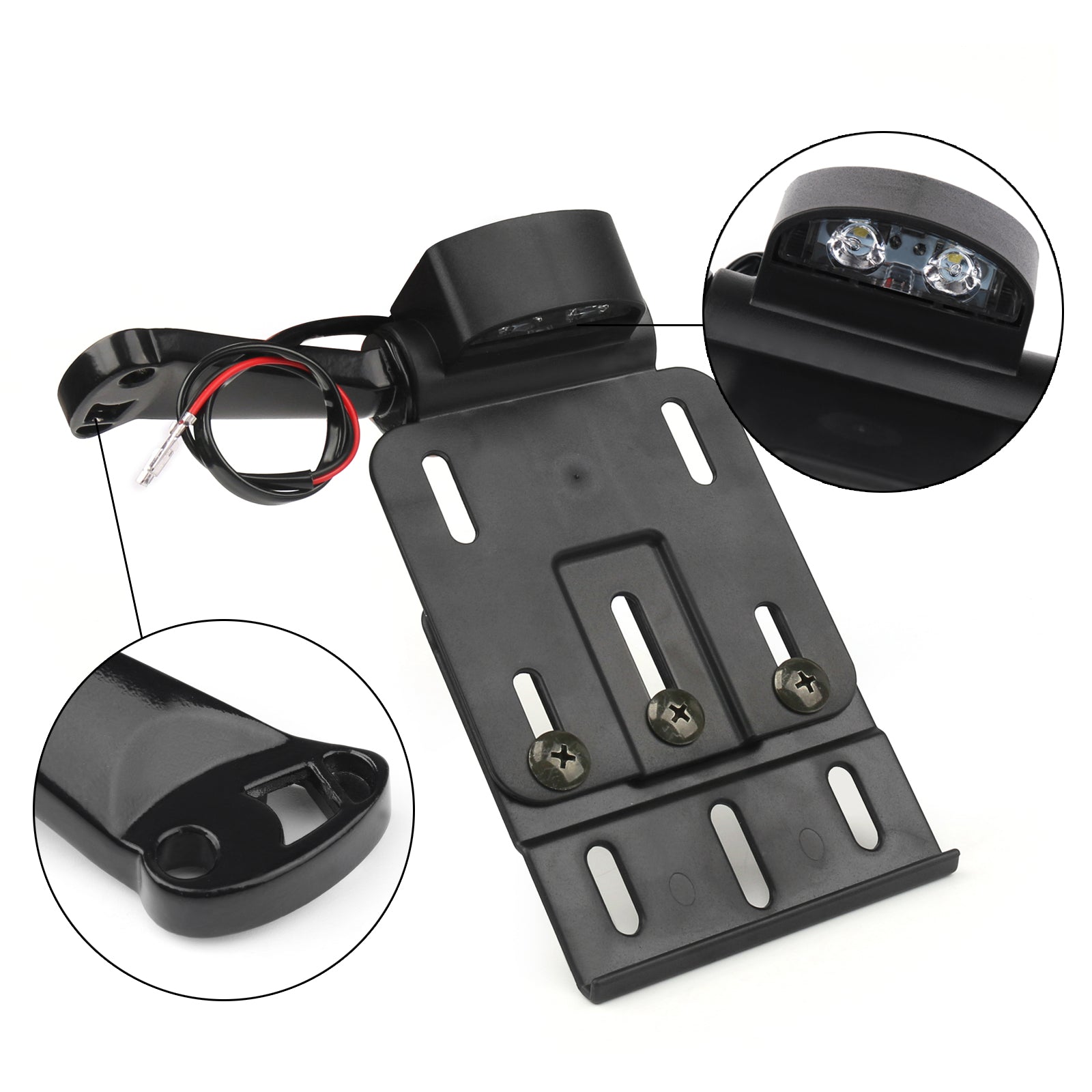 LED svetlo bočná poznávačka pre Harley Sportster 1200 XL1200L 06-11 Generic