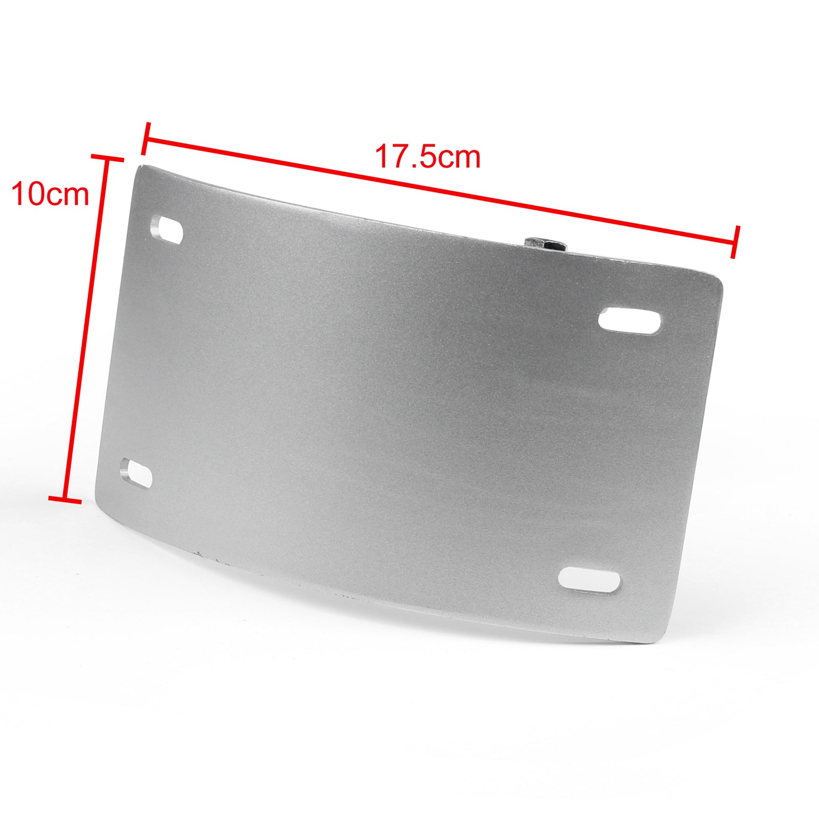 Staffa per targa con montaggio laterale curvo per Suzuki Boulevard M109R 2006-2013 generico