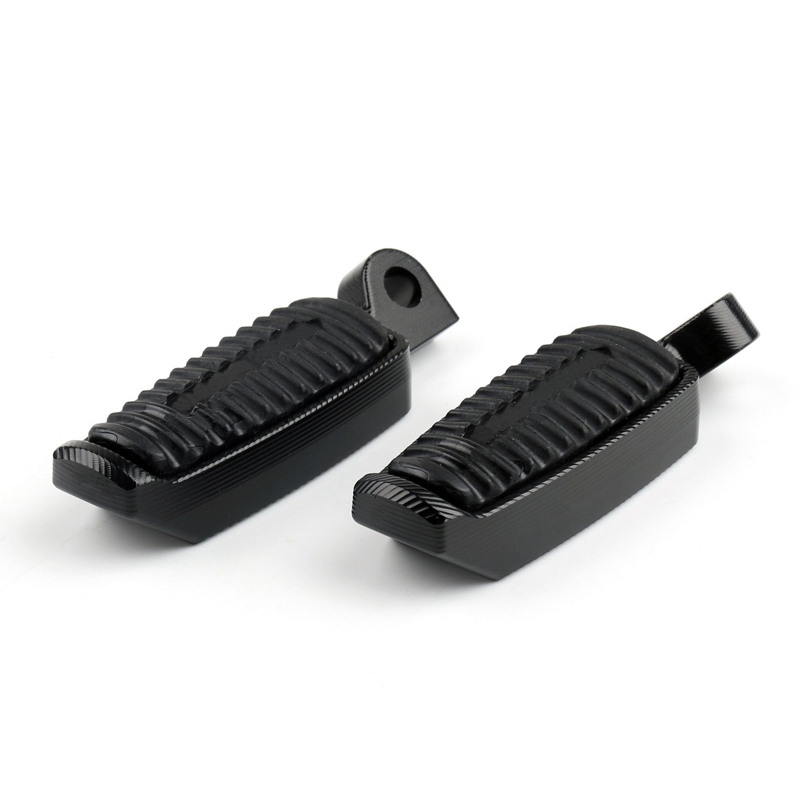 Svart 45 graders fotpinnar för Harley Sportster XL 883 XL 1200 V-Rod låg Hugger Generic