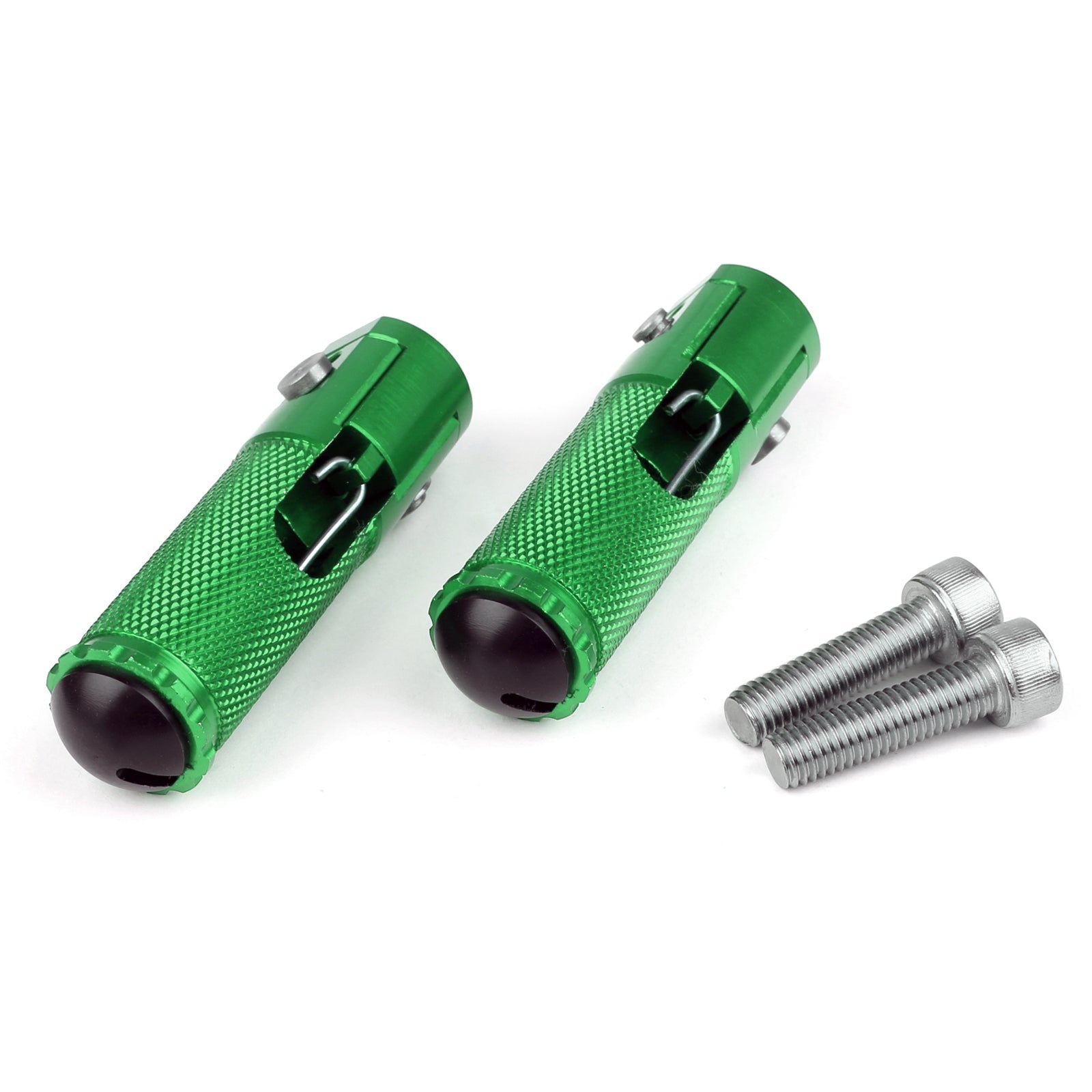CNC Folding Foot Pegs Footpeg Back Set Rest Racing for Universal Motorcycle Generic