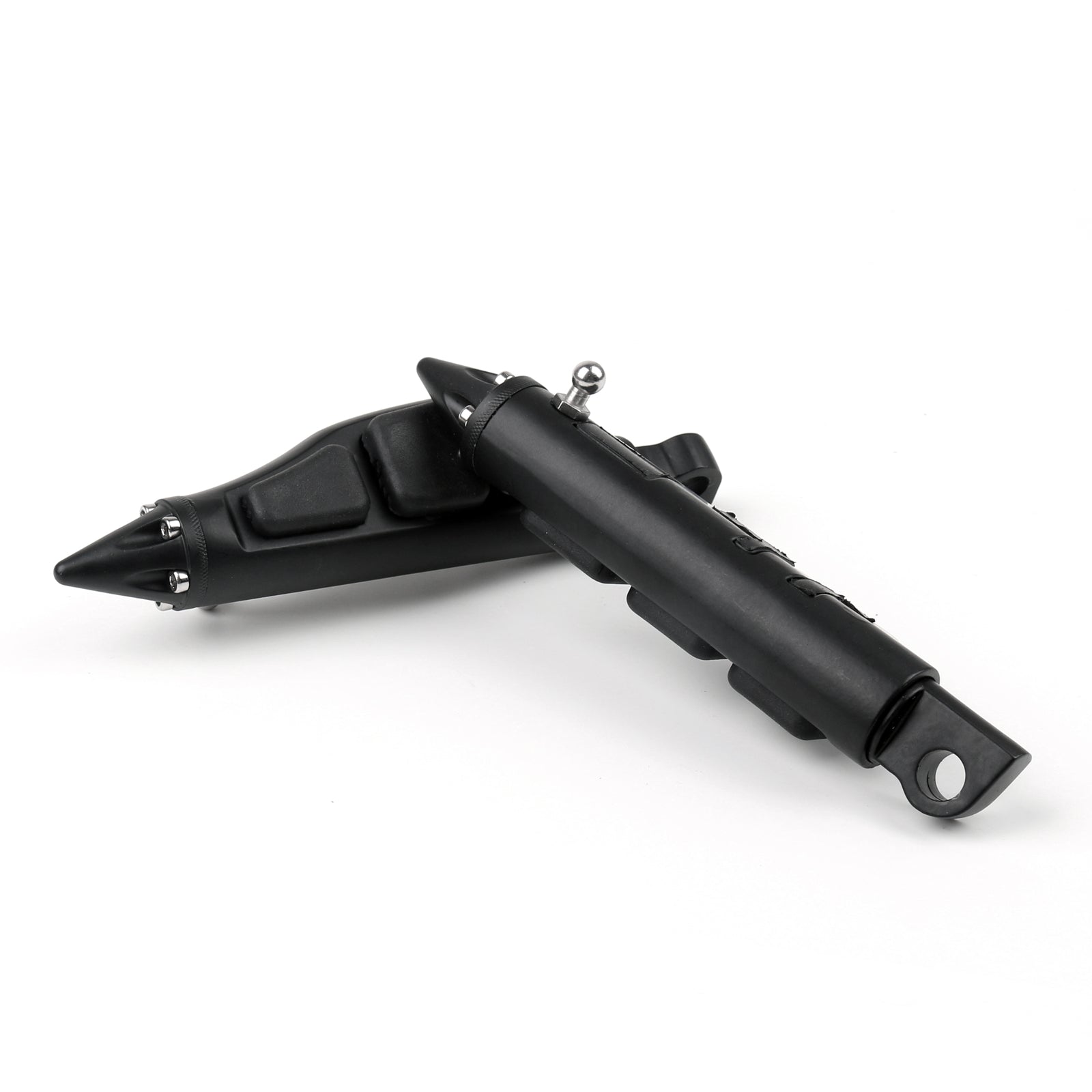 4475 Stiletto Pegs Footpegs för Harley Softail Sportster Dyna Glide Fat Boy Blk Generic