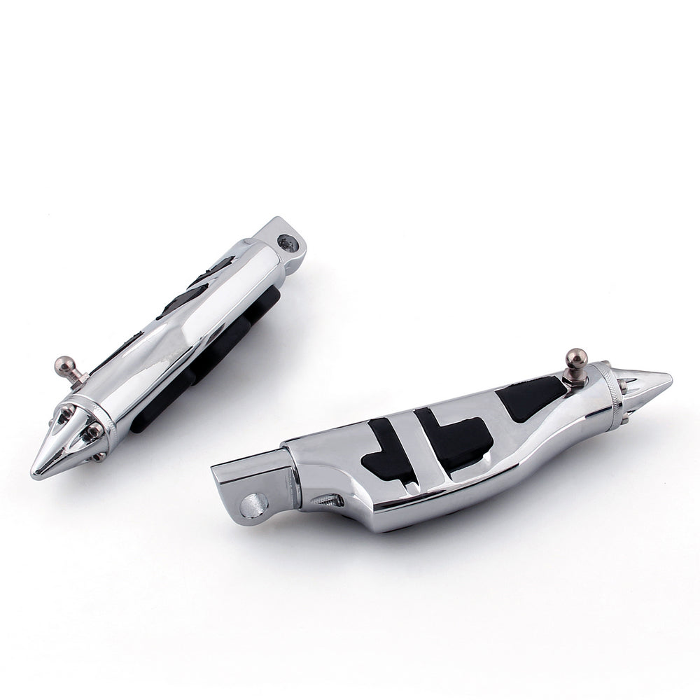 4475 Stiletto Pegs Footpegs för Harley Softail Sportster Dyna Glide Fat Boy Generic