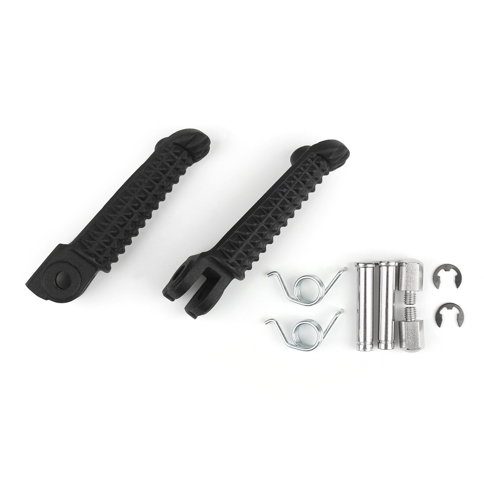Predný jazdec alebo zadné pegsové pegs chodidlá pre Yamaha R1 R6 98-12 R6S Generic