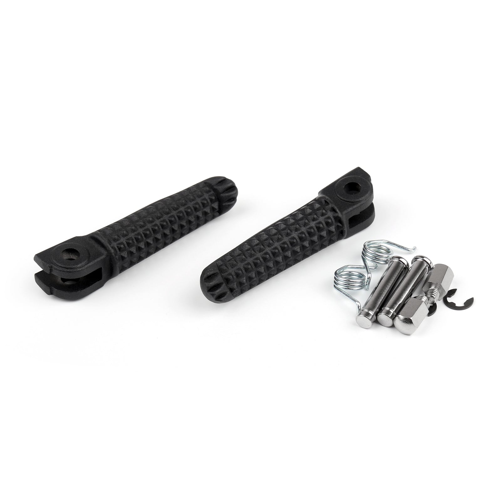 Predný jazdec alebo zadné pegsové pegs chodidlá pre Yamaha R1 R6 98-12 R6S Generic