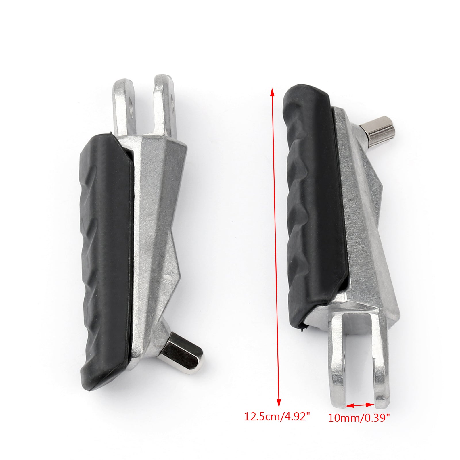 Främre fotstödpedaler fotpinnar för BMW F800GT 11-13 F800S 04-08 F800ST 04-12 Generisk