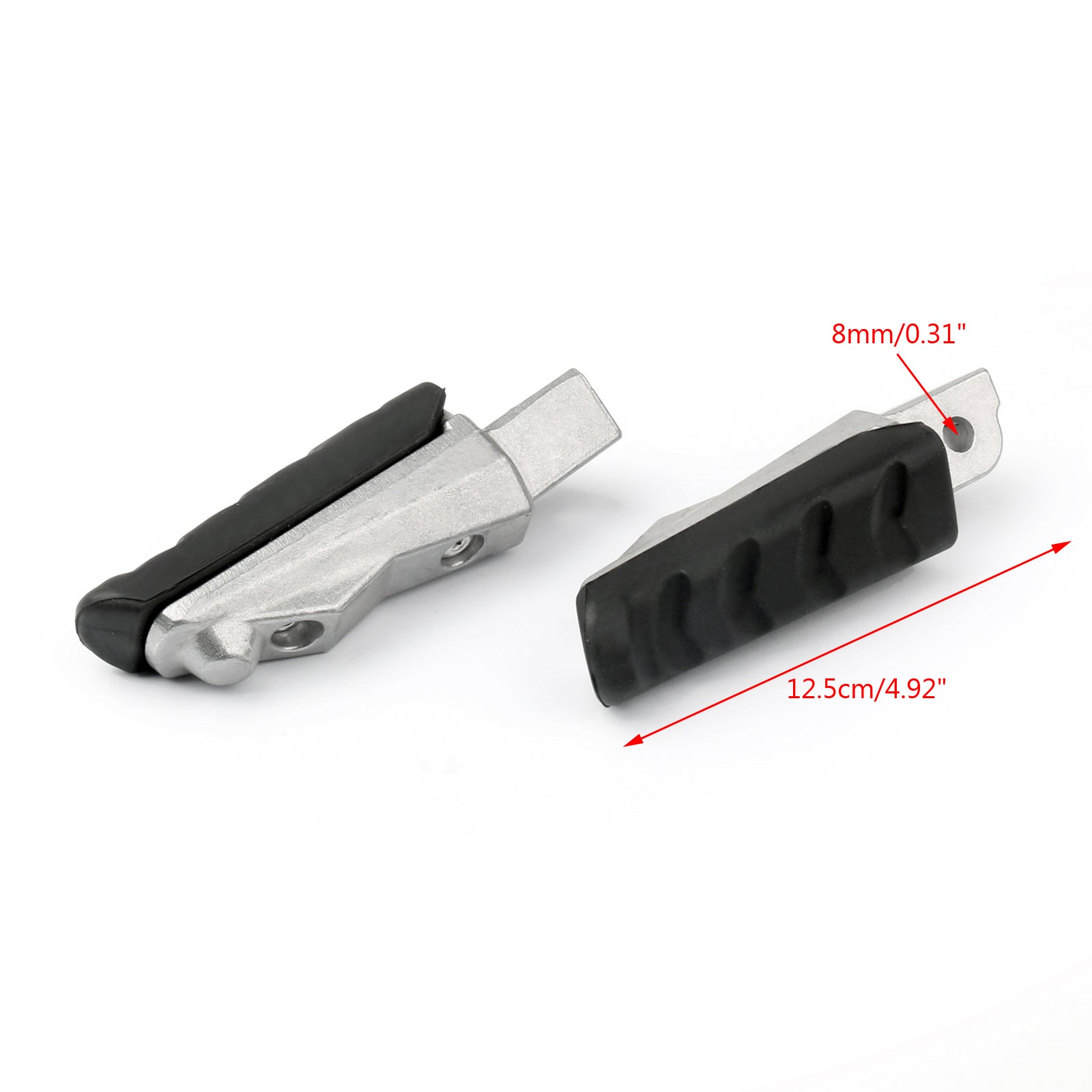 Pedales de reposapiés traseros para BMW F800GT 11-13 F800S 04-08 F800ST 04-12 genérico