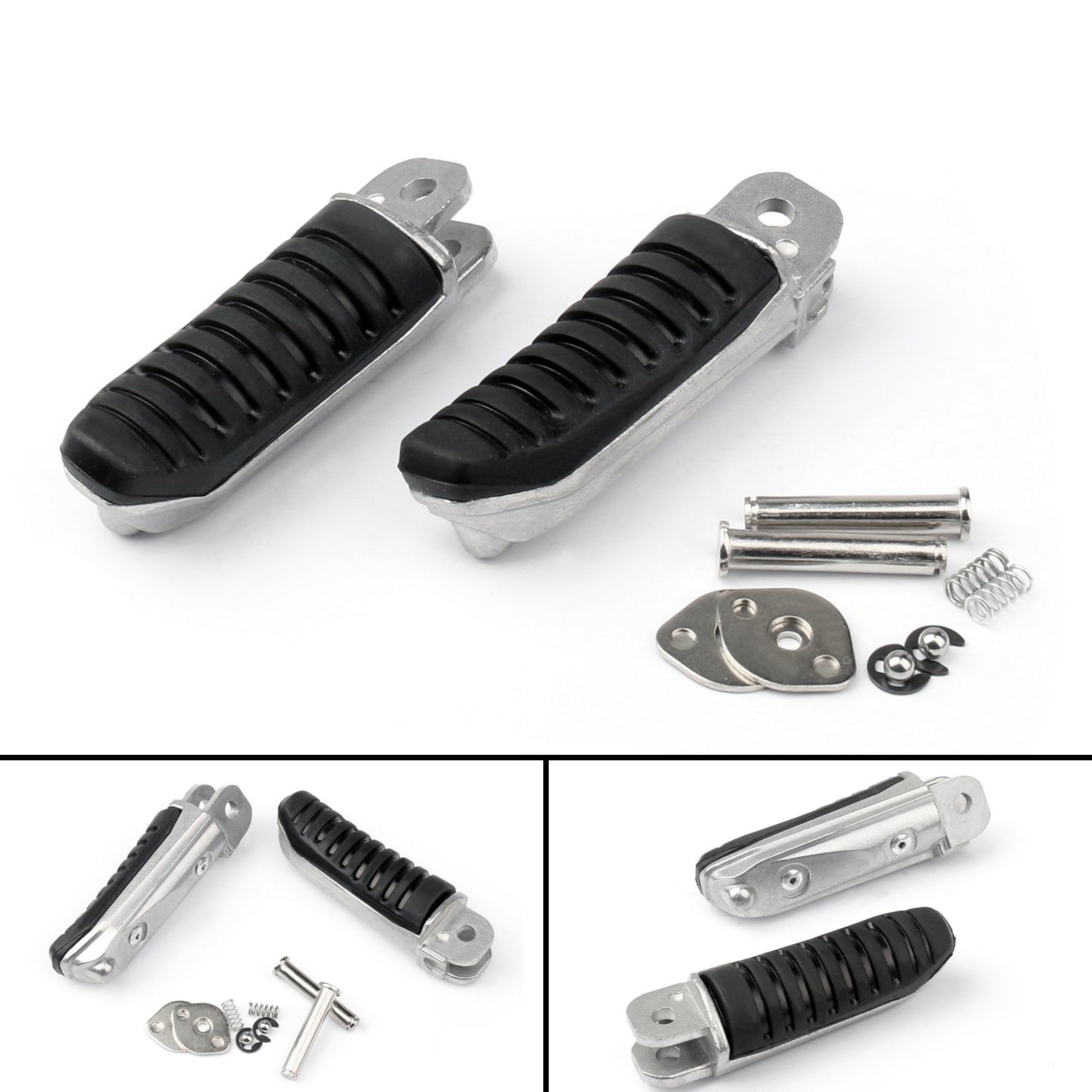 F/r fotstödpedaler fotpinnar för Suzuki GSXR600 GSX-R GSX 750 1000 GSF600 Generic