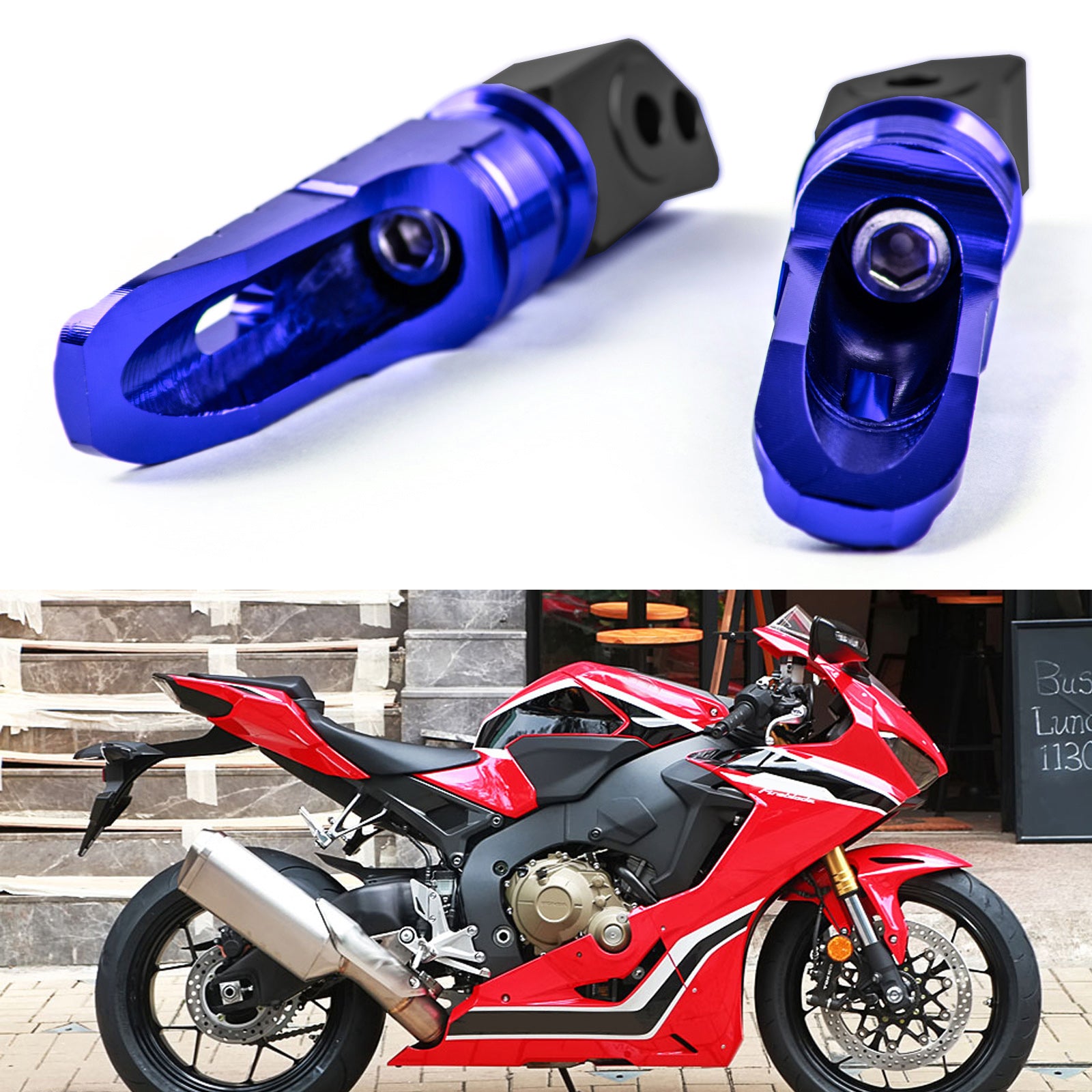 Antes de pé traseiro PEG PEG PARA HONDA CBR250RR CBR600RR CBR1000RR CB1100 CBR900