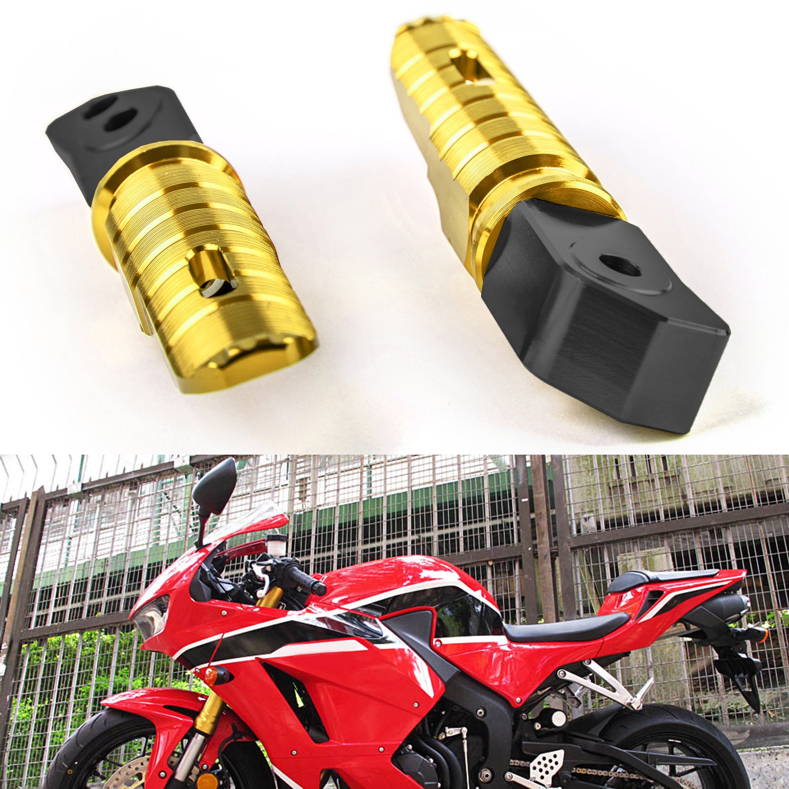 Antes de pé traseiro PEG PEG PARA HONDA CBR250RR CBR600RR CBR1000RR CB1100 CBR900