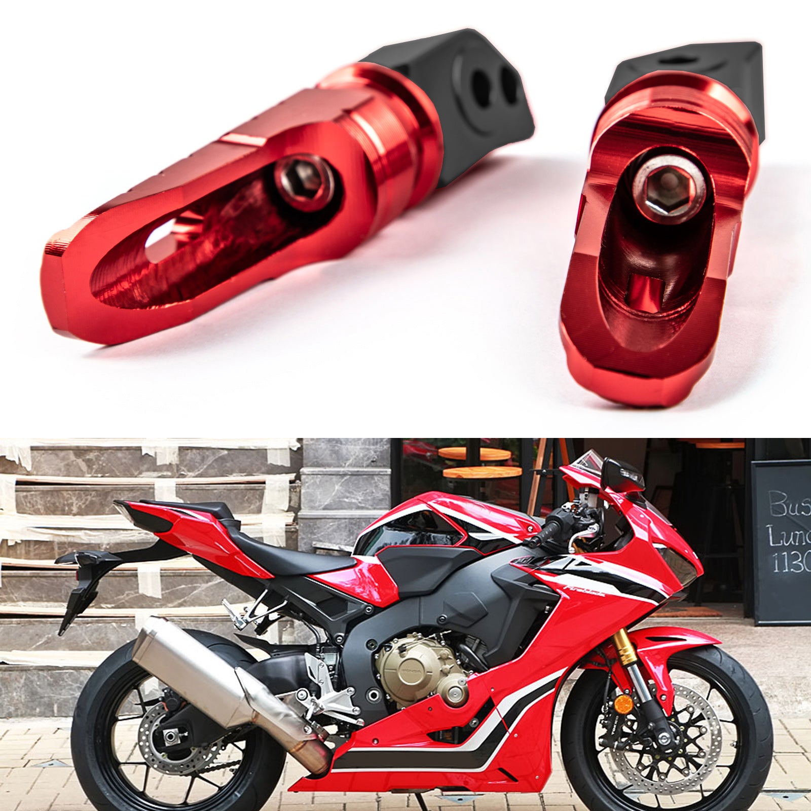 Antes de pé traseiro PEG PEG PARA HONDA CBR250RR CBR600RR CBR1000RR CB1100 CBR900