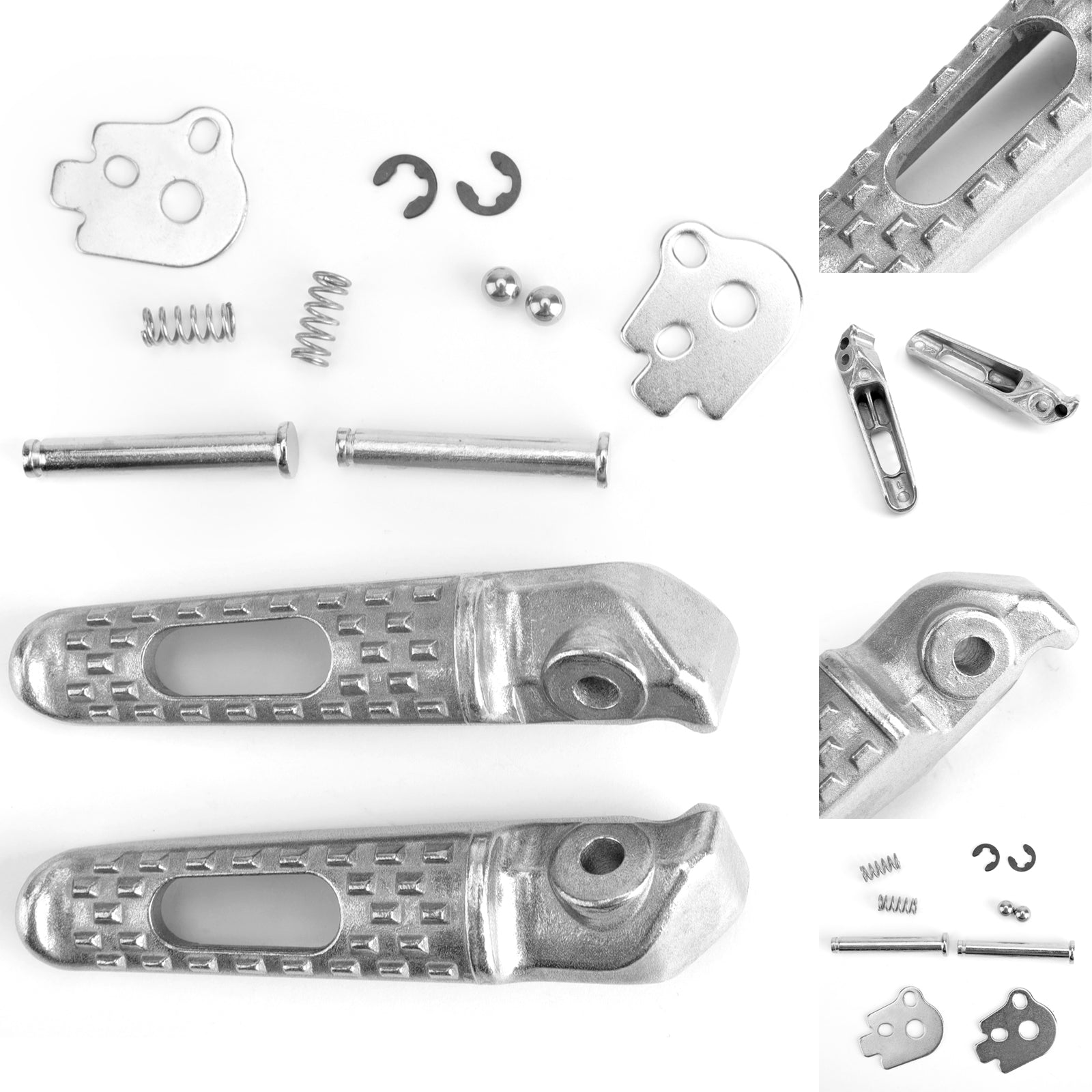 Achterste voetsteun voetsteun voor Honda CB1000R CBR 600 RR CBR1000RR VTR1000 VTR1000S Generiek