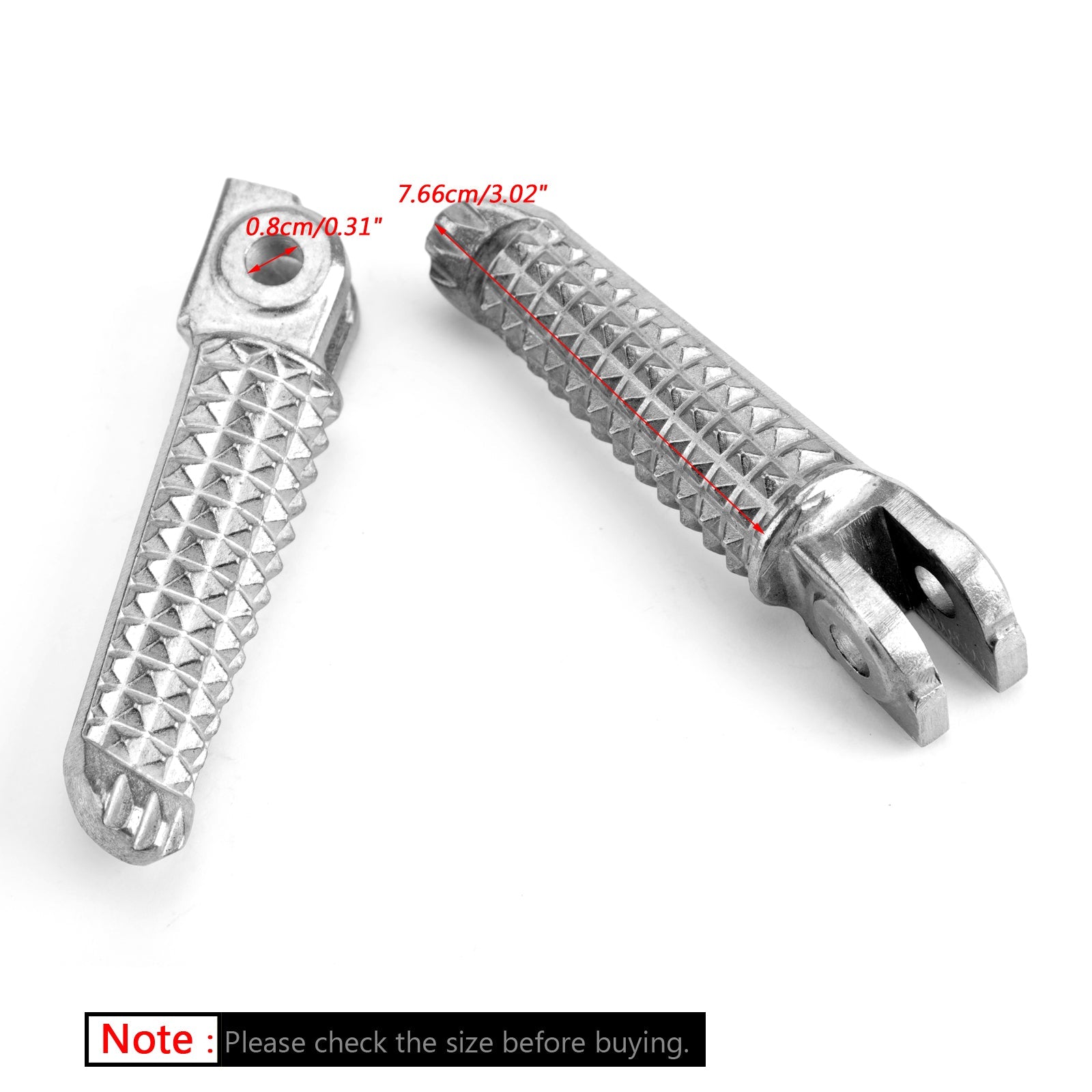 Front Foot Peg fotstöd för Yamaha YZF R1 1998-2014