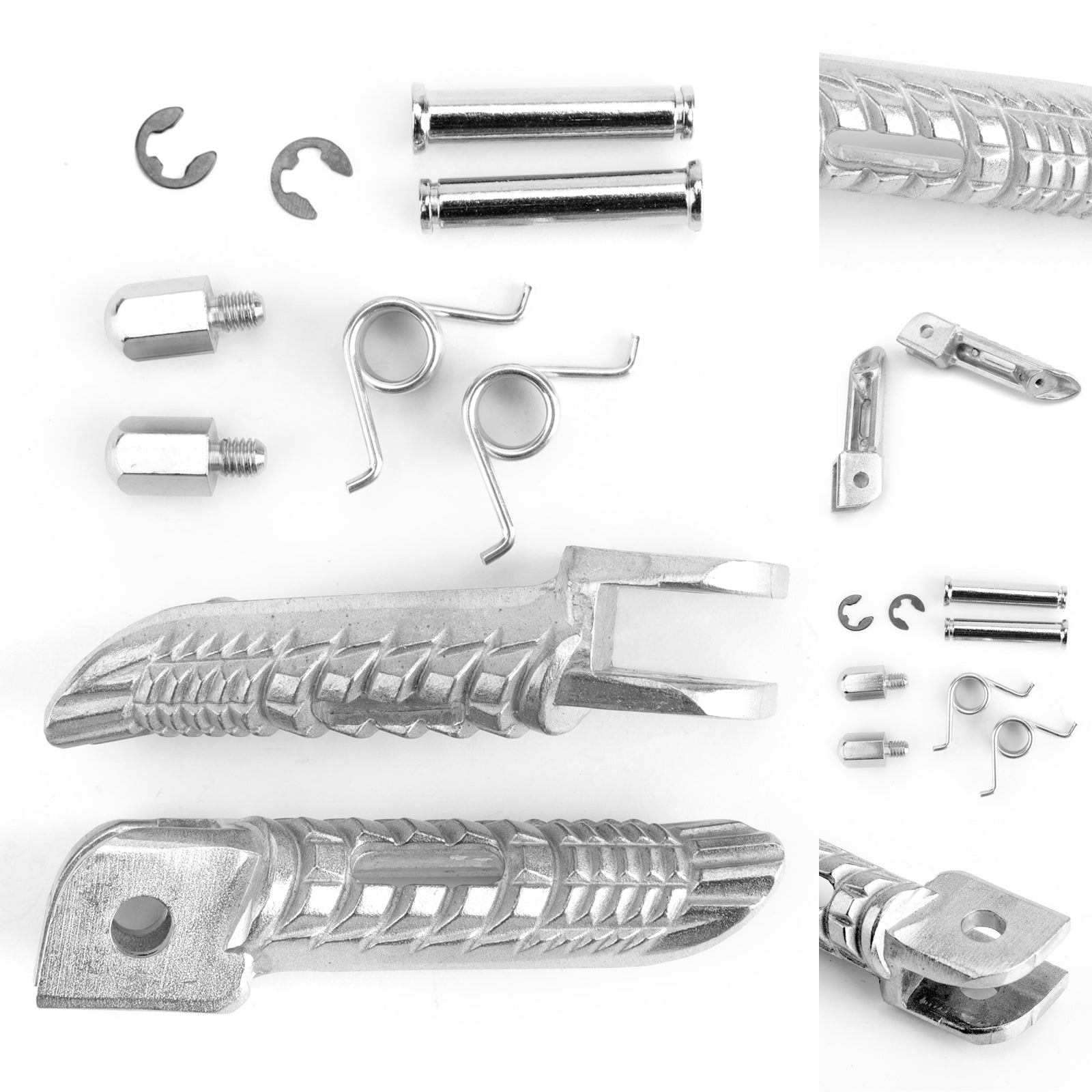 Front Foot Peg Footest för Suzuki GSXR600 GSXR750 2006-2014 GSXR1000 2005-2014 Generisk