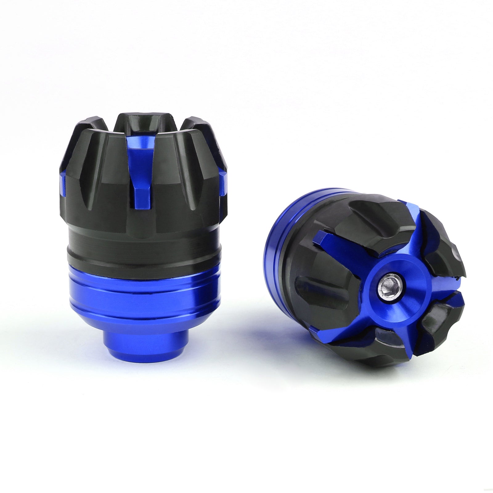 CNC motocicleta horquilla delantera marco de rueda eje deslizante Protector antichoque Universal genérico