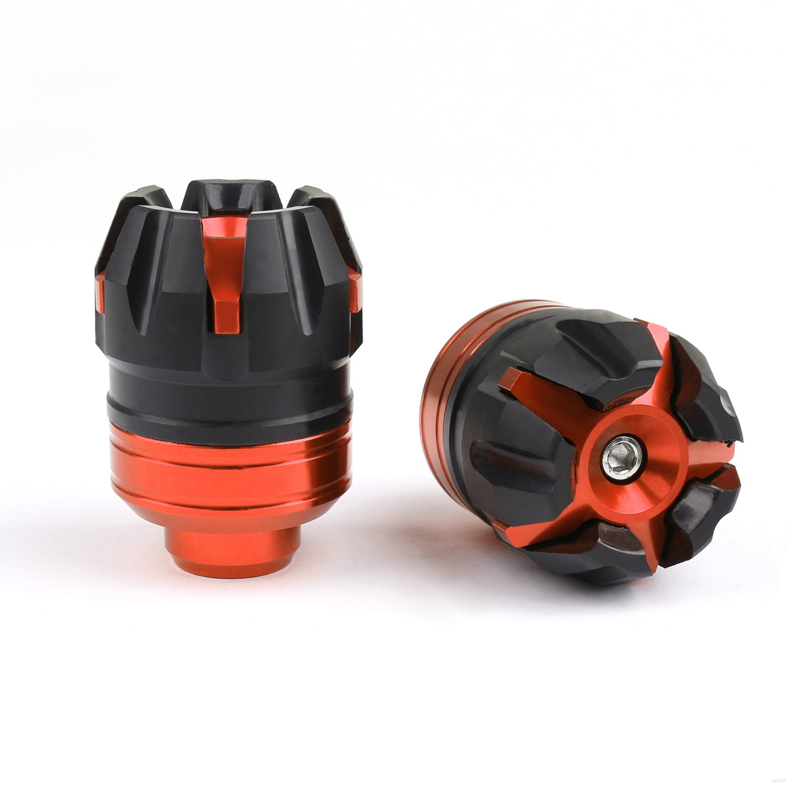 CNC motocicleta horquilla delantera marco de rueda eje deslizante Protector antichoque Universal genérico