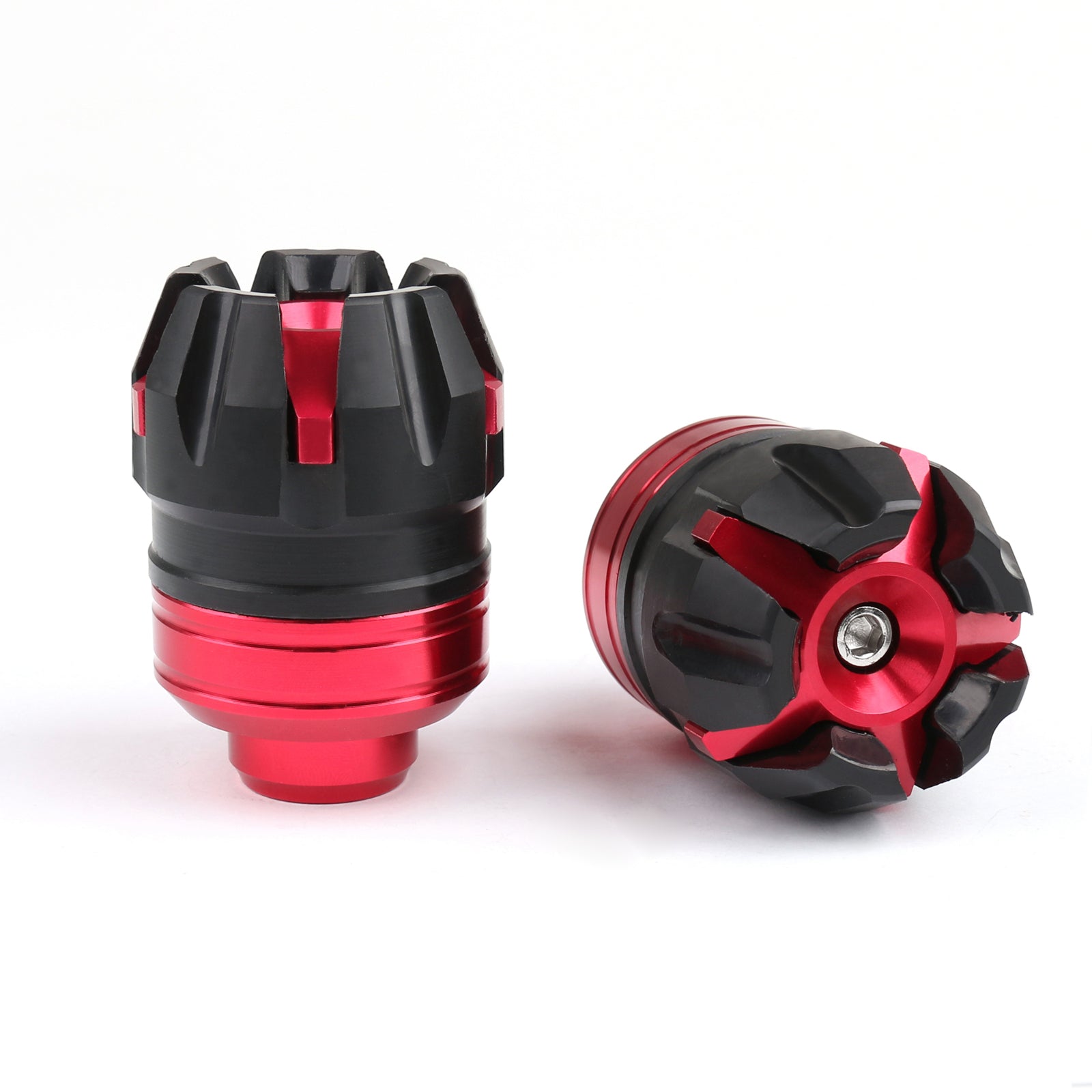 CNC motocicleta horquilla delantera marco de rueda eje deslizante Protector antichoque Universal genérico