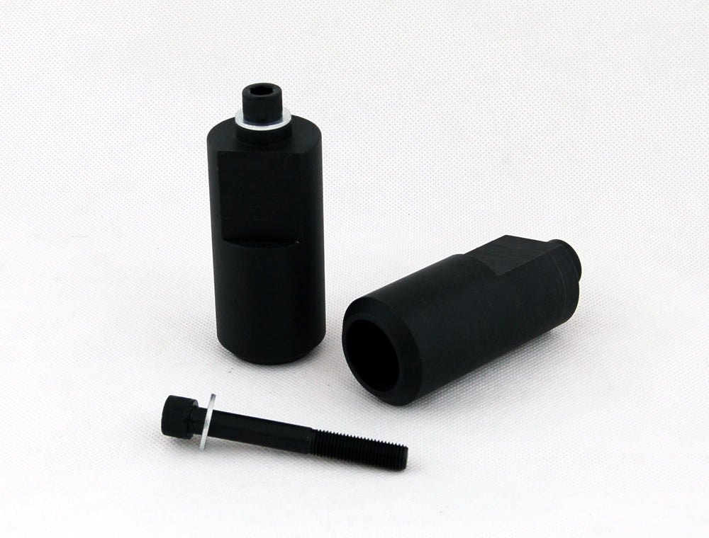 Sliders de quadro Protetor de colisão Yamaha Yzf R1 2004-2006 Sem corte negro genérico