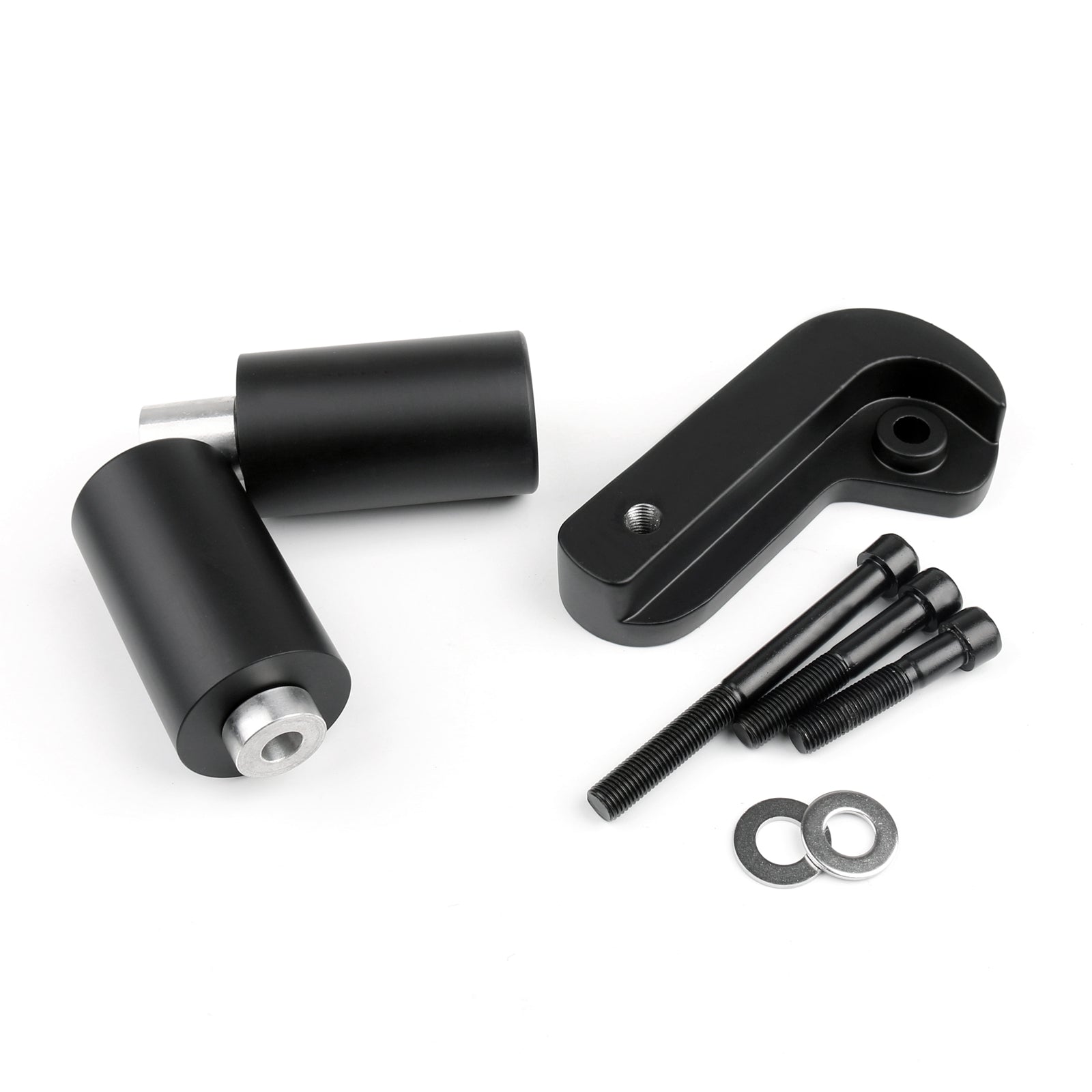 Frame Sliders Crash Protector Suzuki GSXR 600 750 No Cut Zwart Generiek